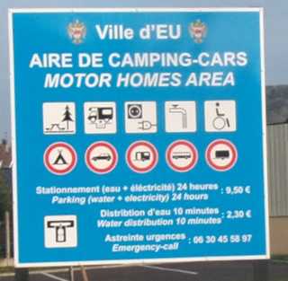 aire de la ville d'EU