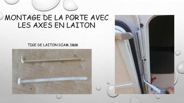 sécurisation  porte coffre campingcar