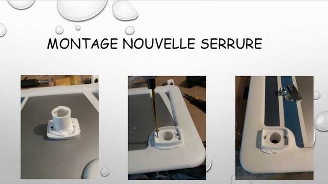 sécurisation  porte coffre campingcar