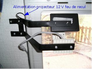 montage et explications pour caméra de recul