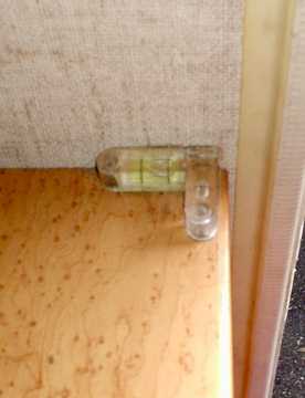 niveaux pour controler l'horizontabilité