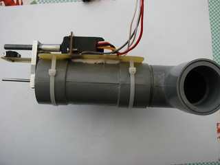 électrovane en cours de montage