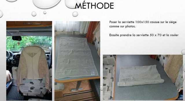 housse sieges avant de campingcar