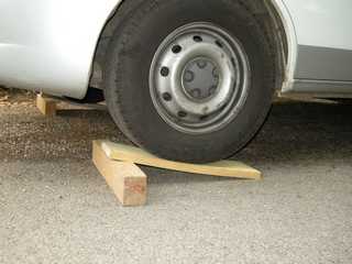 cales de relevage de campingcar