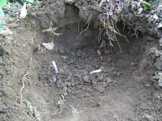 les trous sont referlés