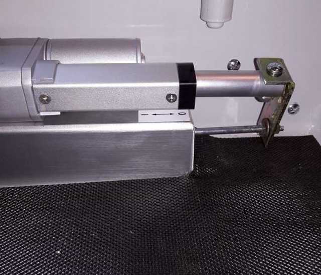 vanne en position ouverte