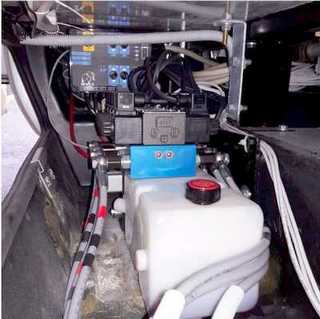 Raccordements hydrauliques sur la centrale en place