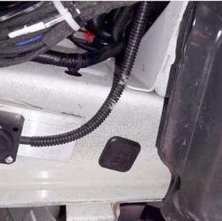 montage des vérins côté  gauche